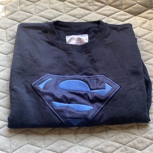 Super Man Blue crewneck